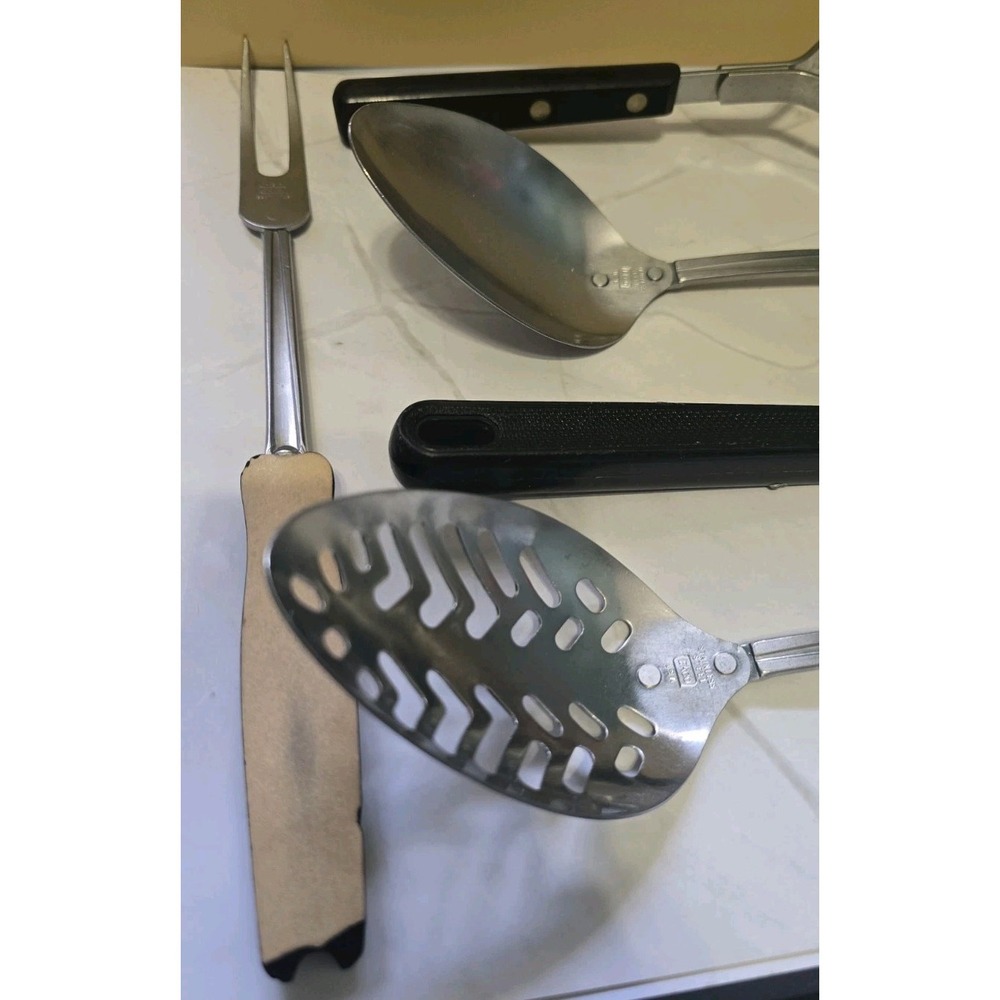 Vintage Ecko Kitchen Utensil Spatulas Spoons Masher Mixed Lot Of 5 - Picture 2 of 9